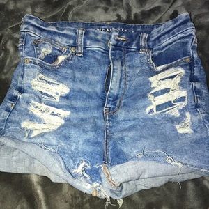 these are american eagle shorts they are in perfect condition